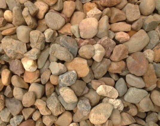 20 60 brown river pebbles rotated Decorative Pebbles